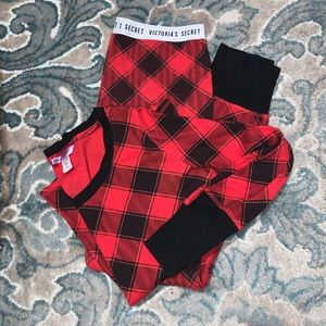 Victoria’s Secret Buffalo Plaid PJ’s